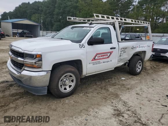 ✅ 2017 Chevrolet Silverado 1500 Work Truck • VIN: 1GCNCNEH1HZ204483 • Lot: 81897765. Wystawiony na Copart z przebiegiem 85 695 mil. Bezpłatny archiwum sprzedaży aukcyjnych z USA i szczegółowy raport historii pojazdu na DreamBid. Zdjęcie 1.