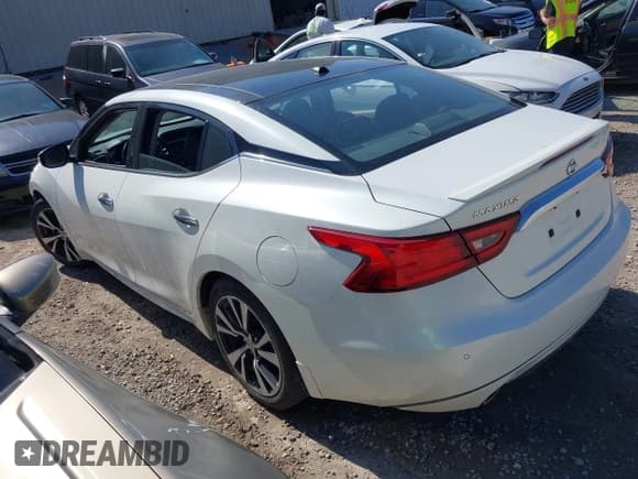 ✅ 2016 Nissan Maxima SV • VIN: 1N4AA6AP0GC379421 • Lot: 42065184. Listed on IAAI with 172,532 mi. Free auction sales archive from the USA and detailed vehicle history report at DreamBid. Image 3.