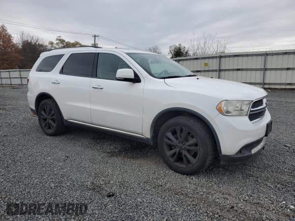 ✅ 2013 Dodge Durango Crew • VIN: 1C4RDJDG6DC540384 • Lot: 91208005. Listed on Copart with 160,921 mi. Free auction sales archive from the USA and detailed vehicle history report at DreamBid. Image 4.
