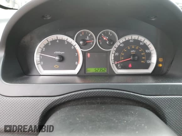 ✅ 2010 Chevrolet Aveo 1LT • VIN: KL1TD5DE9AB102267 • Lot: 91233685. Listed on Copart with 52,352 mi. Free auction sales archive from the USA and detailed vehicle history report at DreamBid. Image 9.