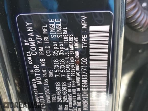 ✅ 2022 Hyundai Palisade SE • VIN: KM8R1DHE6NU377102 • Лот: 78780694. Опубликован ранее на Copart с пробегом 21 328 миль. Бесплатный доступ к архиву аукционных продаж из США и подробный отчёт об истории автомобиля на DreamBid. Изображение 14.