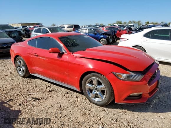 ✅ 2017 Ford Mustang V6 • VIN: 1FA6P8AM1H5247425 • Лот: 91070435. Опубликован ранее на Copart с пробегом 14 648 миль. Бесплатный доступ к архиву аукционных продаж из США и подробный отчёт об истории автомобиля на DreamBid. Изображение 4.