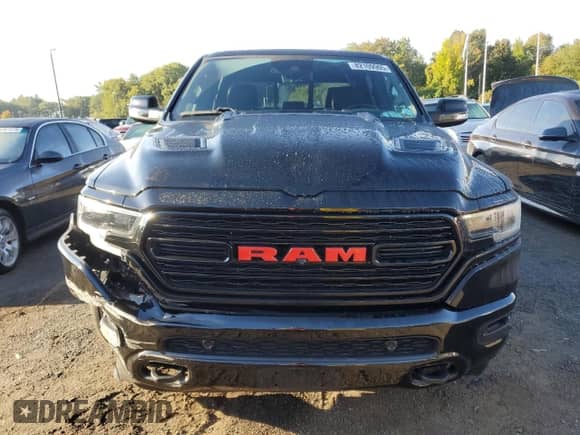 2022 Ram 1500 Limited with VIN 1C6SRFHT6NN387025, listed as a Copart auction lot 82109905 with 43,930 mi miles and Salvage title. Bid and sale history available at DreamBid. Image 5.