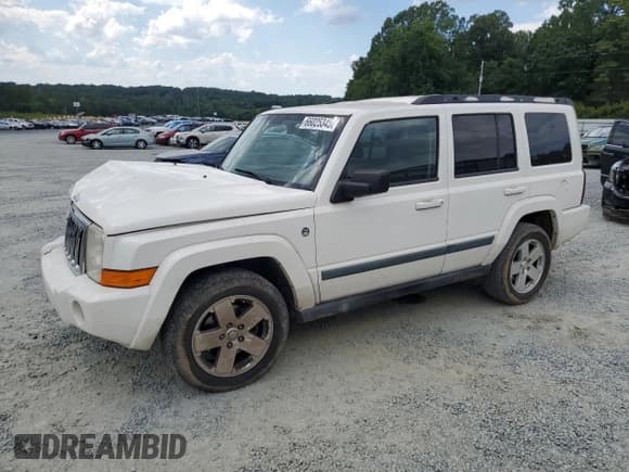 ✅ 2008 Jeep Commander Sport • VIN: 1J8HG48N58C124970 • Лот: 66025345. Опубликован ранее на Copart с пробегом 208 943 миль. Бесплатный доступ к архиву аукционных продаж из США и подробный отчёт об истории автомобиля на DreamBid. Изображение 1.