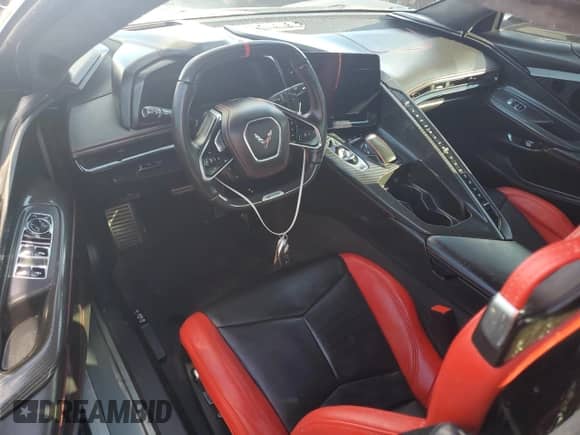 2023 Chevrolet Corvette 3LZ с VIN 1G1YF3D32P5601603, выставлен на аукционе Copart как лот 75655374 с пробегом 1 125 миль миль и На запчасти • Non repairable. История ставок и продаж доступна на DreamBid. Изображение 8.