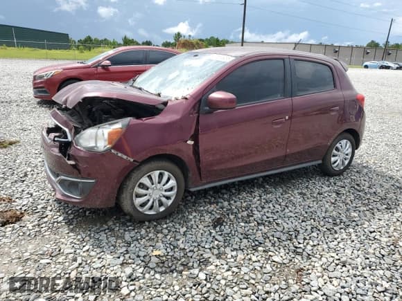 ✅ 2020 Mitsubishi Mirage ES • VIN: ML32A3HJ0LH005941 • Lot: 67286985. Wystawiony na Copart z przebiegiem 111 447 mil. Bezpłatny archiwum sprzedaży aukcyjnych z USA i szczegółowy raport historii pojazdu na DreamBid. Zdjęcie 1.