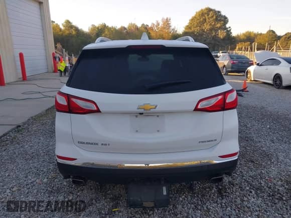 2020 Chevrolet Equinox Premier with VIN 3GNAXPEX7LS719569, listed as a IAAI auction lot 43479451 with 36,680 mi miles and . Bid and sale history available at DreamBid. Image 16.