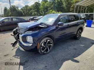 2024 Mitsubishi Outlander SEL with VIN JA4J3WA82RZ034916, listed as a Copart auction lot 59476885 with 9,704 mi miles and Salvage title. Bid and sale history available at DreamBid. Image 1.