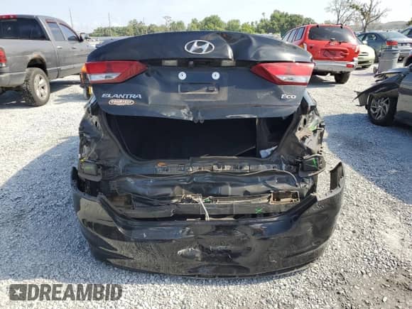 2018 Hyundai Elantra Eco с VIN 5NPD94LA3JH343750, выставлен на аукционе Copart как лот 58372875 с пробегом 40 322 миль миль и Списание • Salvage title. История ставок и продаж доступна на DreamBid. Изображение 6.