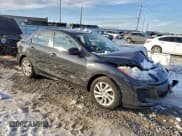 ✅ 2012 Mazda 3 i Touring • VIN: JM1BL1V75C1623401 • Lot: 95318115. Listed on Copart with 104,048 mi. Free auction sales archive from the USA and detailed vehicle history report at DreamBid. Image 4.