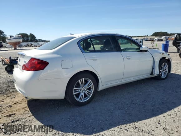✅ 2012 Infiniti G25 x • VIN: JN1DV6AR7CM731754 • Lot: 89865495. Listed on Copart with 111,118 mi. Free auction sales archive from the USA and detailed vehicle history report at DreamBid. Image 3.