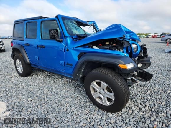 ✅ 2022 Jeep Wrangler Unlimited Sport S • VIN: 1C4HJXDN9NW174393 • Лот: 89805995. Опубликован ранее на Copart с пробегом Не указан. Бесплатный доступ к архиву аукционных продаж из США и подробный отчёт об истории автомобиля на DreamBid. Изображение 4.