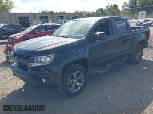✅ 2017 Chevrolet Colorado 4WD Z71 • VIN: 1GCGTDEN0H1289758 • Lot: 43215181. Listed on IAAI with 105,135 mi. Free auction sales archive from the USA and detailed vehicle history report at DreamBid. Image 2.