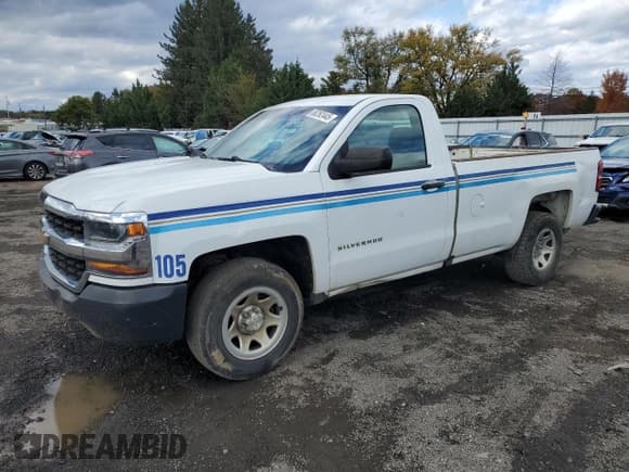 ✅ 2016 Chevrolet Silverado 1500 Work Truck • VIN: 1GCNCNEH9GZ337460 • Lot: 86262445. Listed on Copart with 210,869 mi. Free auction sales archive from the USA and detailed vehicle history report at DreamBid. Image 1.