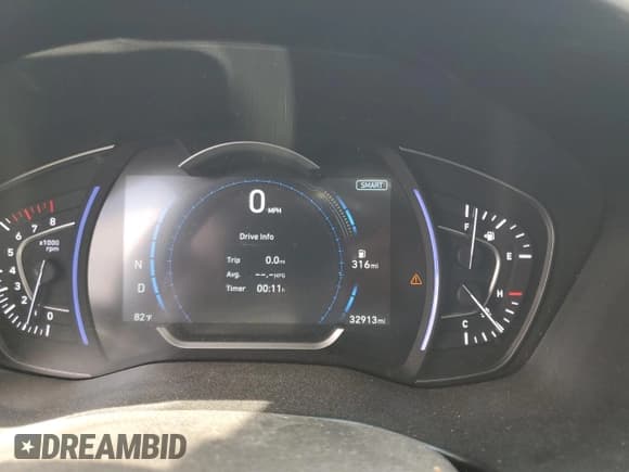 ✅ 2020 Hyundai Santa Fe SEL • VIN: 5NMS3CAA7LH272672 • Lot: 64017524. Wystawiony na Copart z przebiegiem 32 913 mil. Bezpłatny archiwum sprzedaży aukcyjnych z USA i szczegółowy raport historii pojazdu na DreamBid. Zdjęcie 9.