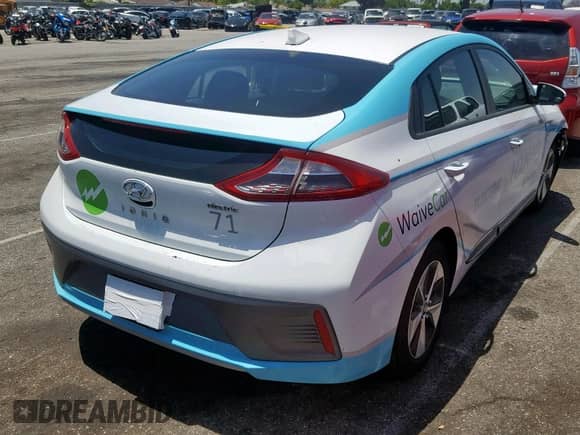 ✅ 2018 Hyundai Ioniq • VIN: KMHC75LH1JU023736 • Лот: 37366249. Размещён на Copart с пробегом 14 197 миль миль. Получите бесплатный доступ к архиву аукционных продаж из США и посмотрите подробный отчёт об истории автомобиля на DreamBid. Изображение 4.