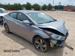 ✅ 2015 Hyundai Elantra SE • VIN: 5NPDH4AE2FH611011 • Lot: 42481599. Listed on IAAI with 140,272 mi. Free auction sales archive from the USA and detailed vehicle history report at DreamBid. Image 1.
