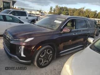 ✅ 2023 Hyundai Palisade Limited • VIN: KM8R54GE6PU522194 • Лот: 76171104. Опубликован ранее на Copart с пробегом 8 513 миль. Бесплатный доступ к архиву аукционных продаж из США и подробный отчёт об истории автомобиля на DreamBid. Изображение 1.