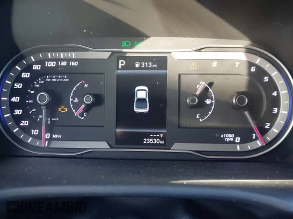 2023 Hyundai Santa Cruz SE with VIN 5NTJA4AE5PH076749, listed as a IAAI auction lot 41279079 with 23,530 mi miles and . Bid and sale history available at DreamBid. Image 7.