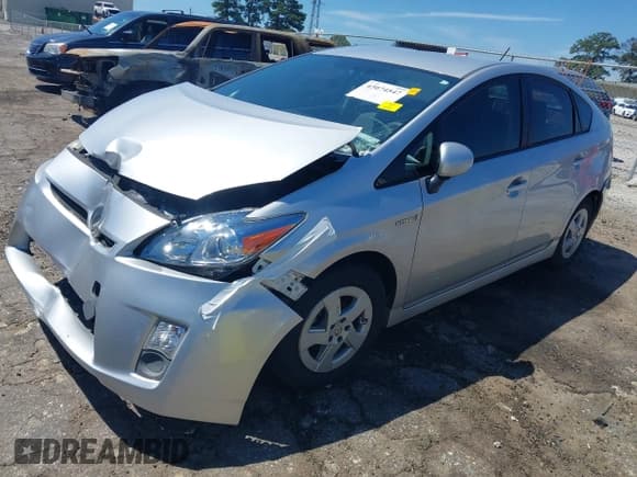 ✅ 2011 Toyota Prius I • VIN: JTDKN3DU5B0314349 • Lot: 43074547. Listed on IAAI with 95,233 mi. Free auction sales archive from the USA and detailed vehicle history report at DreamBid. Image 2.