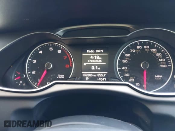 ✅ 2013 Audi A4 Premium • VIN: WAUAFAFL6DN029244 • Лот: 42822494. Опубликован ранее на IAAI с пробегом 102 805 миль. Бесплатный доступ к архиву аукционных продаж из США и подробный отчёт об истории автомобиля на DreamBid. Изображение 7.