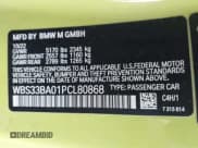 ✅ 2023 BMW M4 Competition xDrive • VIN: WBS33BA01PCL80868 • Lot: 43566038. Listed on IAAI with 44,029 mi. Free auction sales archive from the USA and detailed vehicle history report at DreamBid. Image 9.