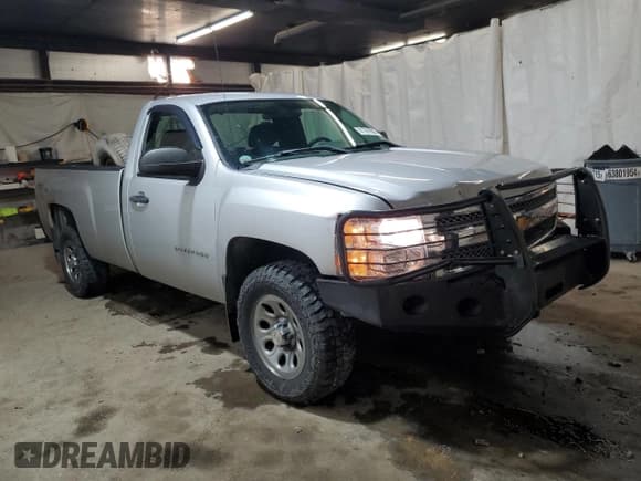 ✅ 2012 Chevrolet Silverado 1500 Work Truck • VIN: 1GCNKPE08CZ120968 • Lot: 91781905. Listed on Copart with 160,264 mi. Free auction sales archive from the USA and detailed vehicle history report at DreamBid. Image 4.