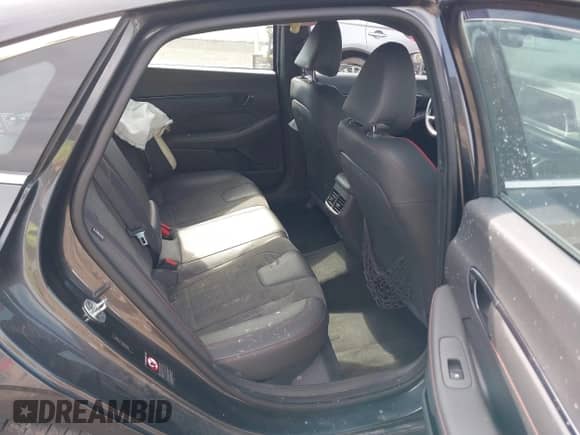 2021 Hyundai Sonata N Line with VIN 5NPEK4JC5MH108963, listed as a IAAI auction lot 43195113 with 101,460 mi miles and . Bid and sale history available at DreamBid. Image 8.