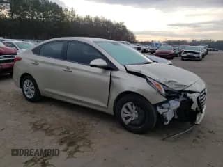 ✅ 2020 Hyundai Accent SEL • VIN: 3KPC24A6XLE125598 • Лот: 89147155. Опубликован ранее на Copart с пробегом 79 714 миль. Бесплатный доступ к архиву аукционных продаж из США и подробный отчёт об истории автомобиля на DreamBid. Изображение 4.