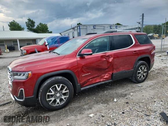 ✅ 2023 GMC Acadia SLE • VIN: 1GKKNKL47PZ242816 • Lot: 81562805. Listed on Copart with 10,370 mi. Free auction sales archive from the USA and detailed vehicle history report at DreamBid. Image 1.