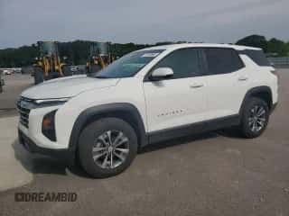 2025 Chevrolet Equinox FWD LT с VIN 3GNAXHEG0SL220708, выставлен на аукционе Copart как лот 60888135 с пробегом 10 087 миль миль и Чистый • Clean title. История ставок и продаж доступна на DreamBid. Изображение 2.