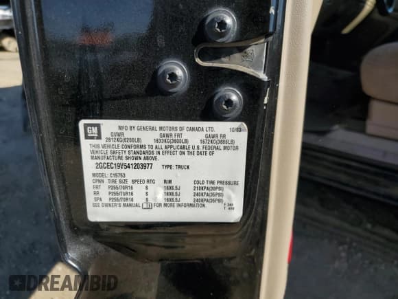 ✅ 2004 Chevrolet Silverado 1500 LS • VIN: 2GCEC19V541203977 • Лот: 72040194. Опубликован ранее на Copart с пробегом 247 805 миль. Бесплатный доступ к архиву аукционных продаж из США и подробный отчёт об истории автомобиля на DreamBid. Изображение 12.