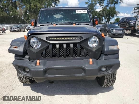 ✅ 2020 Jeep Wrangler Sport S • VIN: 1C4GJXAN0LW227852 • Lot: 83991965. Listed on Copart with 42,192 mi. Free auction sales archive from the USA and detailed vehicle history report at DreamBid. Image 5.