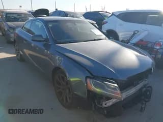 ✅ 2012 Audi A5 Premium Plus • VIN: WAULFAFR7CA001374 • Lot: 43911774. Listed on IAAI with 131,884 mi. Free auction sales archive from the USA and detailed vehicle history report at DreamBid. Image 1.