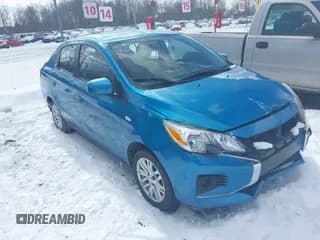 ✅ 2022 Mitsubishi Mirage ES • VIN: ML32FUFJXNHF05699 • Lot: 41687328. Wystawiony na IAAI z przebiegiem 34 452 mil. Bezpłatny archiwum sprzedaży aukcyjnych z USA i szczegółowy raport historii pojazdu na DreamBid. Zdjęcie 1.