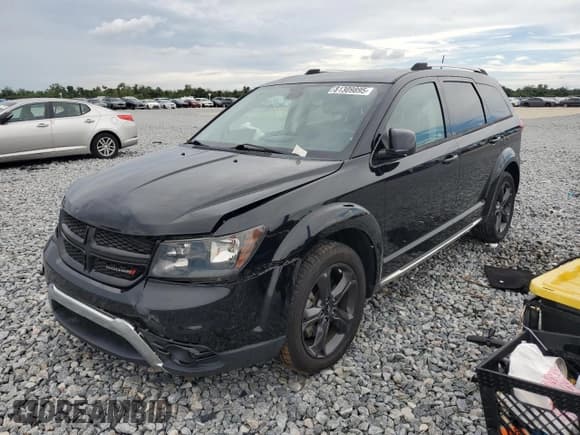 ✅ 2018 Dodge Journey Crossroad • VIN: 3C4PDCGB1JT507005 • Лот: 81309895. Опубликован ранее на Copart с пробегом 122 830 миль. Бесплатный доступ к архиву аукционных продаж из США и подробный отчёт об истории автомобиля на DreamBid. Изображение 1.