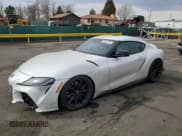 ✅ 2024 Toyota Supra 3.0 • VIN: WZ1DB0G08RW067040 • Lot: 49603795. Listed on Copart with 21,086 mi. Free auction sales archive from the USA and detailed vehicle history report at DreamBid. Image 1.