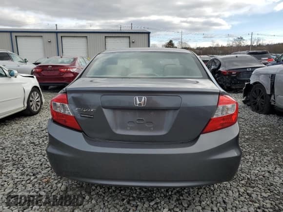 ✅ 2012 Honda Civic LX • VIN: 19XFB2F53CE042998 • Lot: 93971965. Listed on Copart with 230,771 mi. Free auction sales archive from the USA and detailed vehicle history report at DreamBid. Image 6.