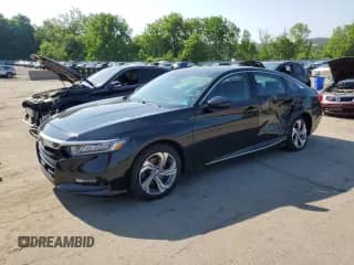2020 Honda Accord EX-L with VIN 1HGCV2F5XLA013092, listed as a Copart auction lot 58998685 with 62,034 mi miles and Salvage title. Bid and sale history available at DreamBid. Image 1.