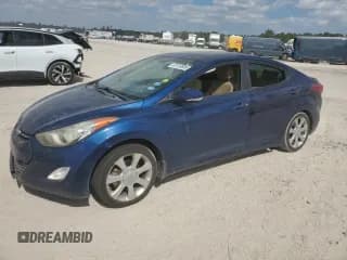 ✅ 2013 Hyundai Elantra GLS • VIN: KMHDH4AE0DU780538 • Lot: 87419585. Listed on Copart with 103,227 mi. Free auction sales archive from the USA and detailed vehicle history report at DreamBid. Image 1.