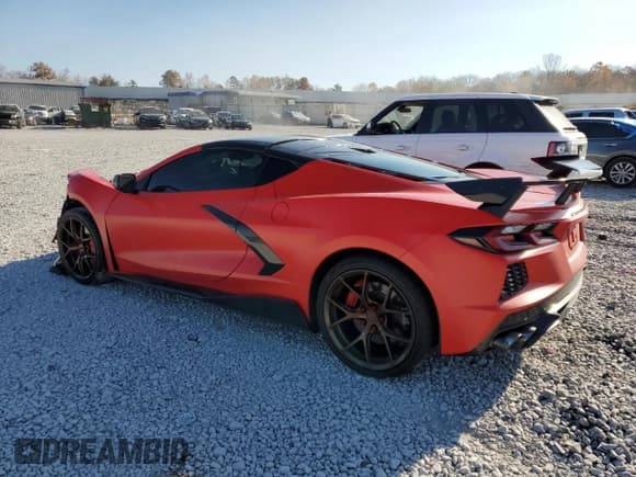 ✅ 2020 Chevrolet Corvette 2LT • VIN: 1G1Y72D41L5113401 • Lot: 93422945. Listed on Copart with 39,014 mi. Free auction sales archive from the USA and detailed vehicle history report at DreamBid. Image 2.