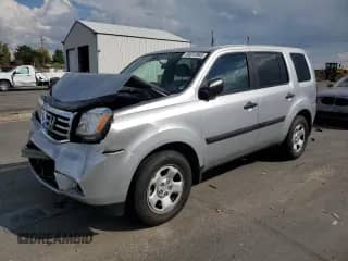 2015 Honda Pilot LX with VIN 5FNYF4H28FB040075, listed as a Copart auction lot 84813985 with 44,799 mi miles and Salvage title. Bid and sale history available at DreamBid. Image 1.