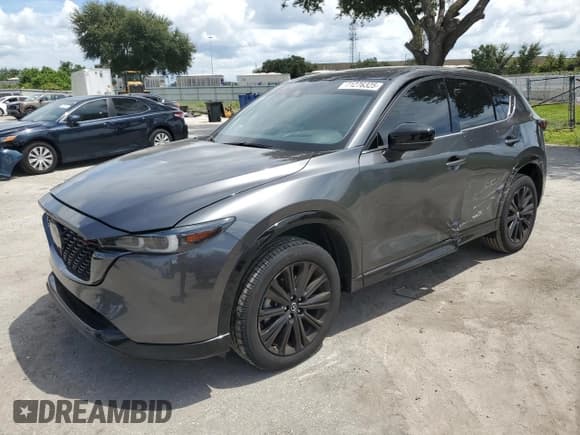✅ 2022 Mazda CX-5 2.5 Turbo • VIN: JM3KFBAY6N0607767 • Лот: 71276325. Опубликован ранее на Copart с пробегом 63 133 миль. Бесплатный доступ к архиву аукционных продаж из США и подробный отчёт об истории автомобиля на DreamBid. Изображение 1.