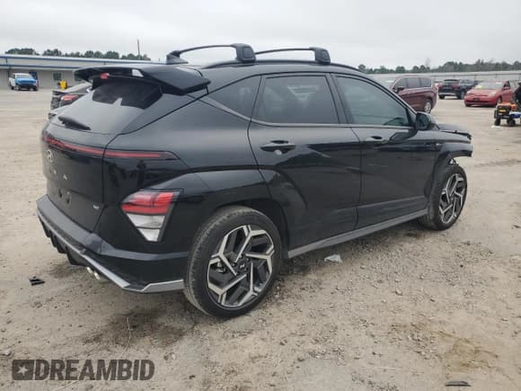 ✅ 2025 Hyundai Kona N Line S • VIN: KM8HB3A36SU186724 • Lot: 81016815. Listed on Copart with 14,817 mi. Free auction sales archive from the USA and detailed vehicle history report at DreamBid. Image 3.
