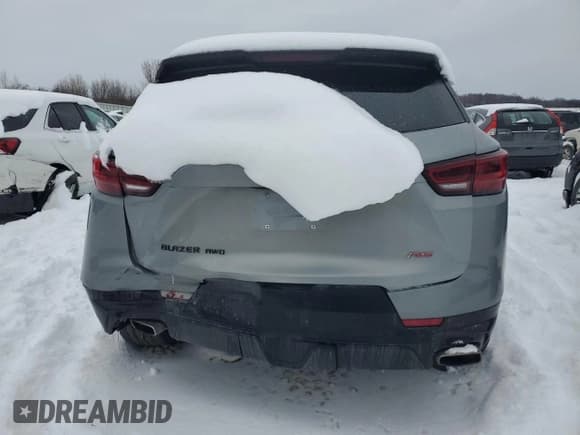 ✅ 2023 Chevrolet Blazer RS • VIN: 3GNKBKRS2PS195712 • Lot: 88147895. Wystawiony na Copart z przebiegiem 24 268 mil. Bezpłatny archiwum sprzedaży aukcyjnych z USA i szczegółowy raport historii pojazdu na DreamBid. Zdjęcie 6.