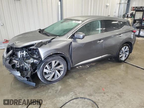 ✅ 2021 Nissan Murano SL • VIN: 5N1AZ2CS2MC115430 • Lot: 75027054. Listed on Copart with 28,573 mi. Free auction sales archive from the USA and detailed vehicle history report at DreamBid. Image 1.