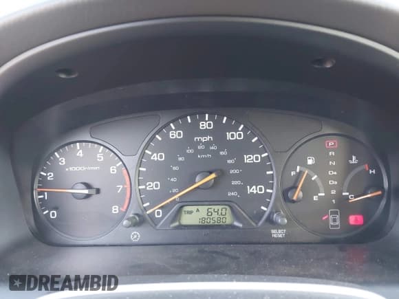 ✅ 2000 Honda Accord EX • VIN: JHMCG6608YC034358 • Lot: 43512691. Listed on IAAI with 180,580 mi. Free auction sales archive from the USA and detailed vehicle history report at DreamBid. Image 7.