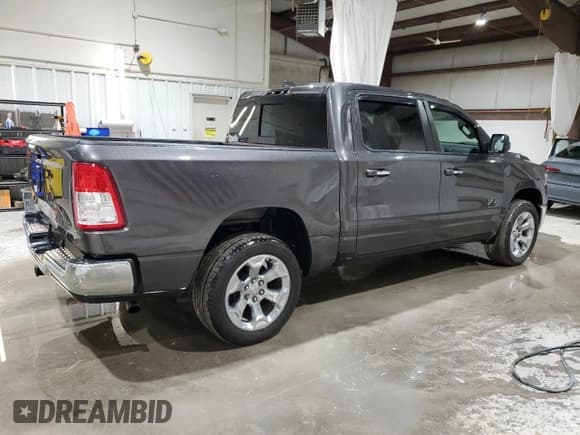 ✅ 2019 Ram 1500 Big Horn • VIN: 1C6RRFFG2KN866686 • Lot: 92704145. Listed on Copart with 56,660 mi. Free auction sales archive from the USA and detailed vehicle history report at DreamBid. Image 3.