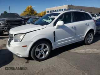 2014 Chevrolet Captiva Sport LTZ with VIN 3GNAL4EK9ES568574, listed as a Copart auction lot 77491504 with 155,539 mi miles and Salvage title. Bid and sale history available at DreamBid. Image 1.