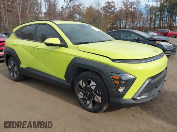 ✅ 2024 Hyundai Kona SEL • VIN: KM8HB3AB9RU086926 • Лот: 43633763. Опубликован ранее на IAAI с пробегом 12 826 миль. Бесплатный доступ к архиву аукционных продаж из США и подробный отчёт об истории автомобиля на DreamBid. Изображение 1.